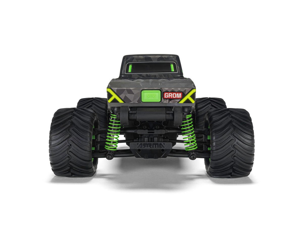 Arrma ARA2137T2 Quake Grom 4x4 1/16 RTR Brushed Monster Truck (Green) w/SLT2 2.4GHz Radio, Battery & Charger