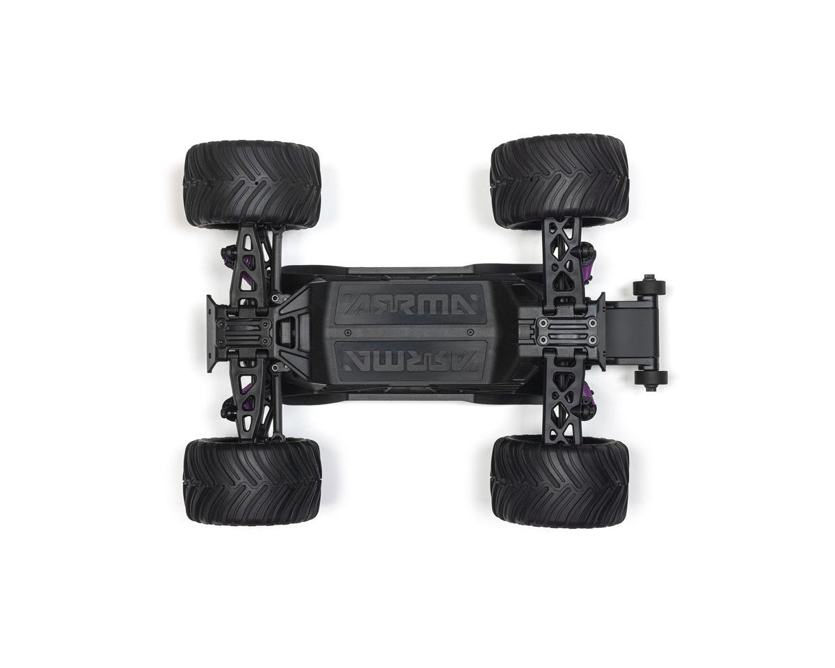 Arrma ARA2137T3 Quake Grom 4x4 1/16 RTR Brushed Monster Truck (Purple) w/SLT2 2.4GHz Radio, Battery & Charger