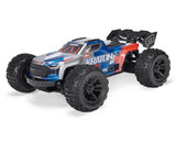 Arrma ARA2508ST1 Mini Kraton 3S BLX 4X4 1/16 RTR Brushless Speed Monster Truck (Red/Blue) w/2.4GHz Radio, 3S LiPo Battery & Charger