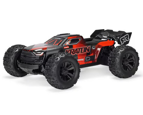 Arrma ARA2508T1 Mini Kraton 3S BLX 4X4 1/16 RTR Brushless Speed Monster Truck (Black/Red) w/2.4GHz Radio