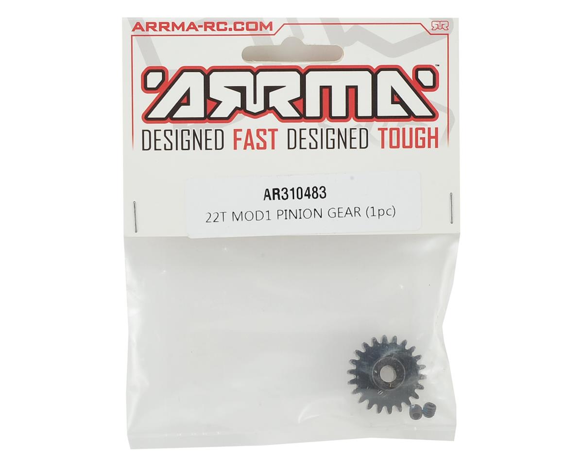 Arrma 310483 Steel Mod1 Pinion Gear (w/5mm Bore) (22T)