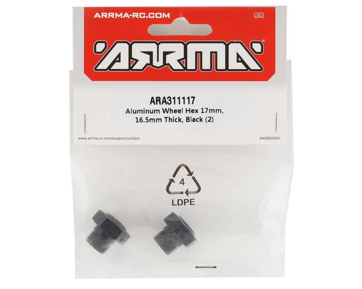 Arrma Fireteam 6S BLX 17mm Aluminum Wheel Hex (2)