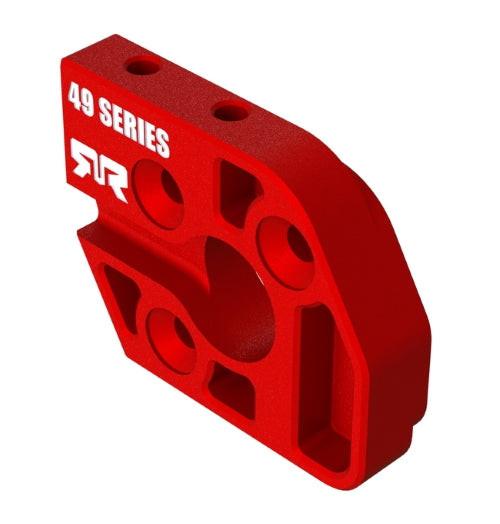 Arrma ARA320603 Aluminum Motor Plate 49 Series Red Kraton Outcast