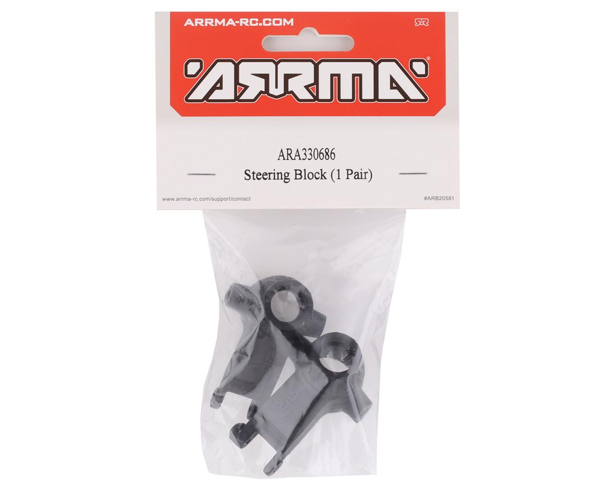 Arrma ARA330686 Infraction Mega/Vendetta 3S BLX Steering Block (2)