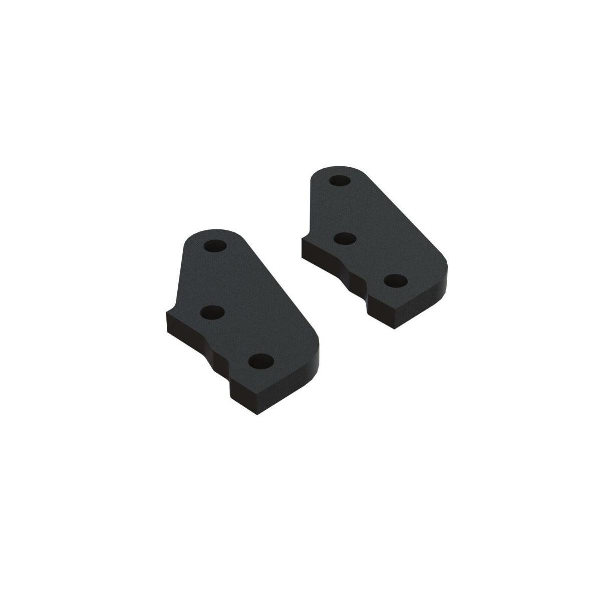 Arrma ARA340188 Aluminum Steering Plate Black (2)