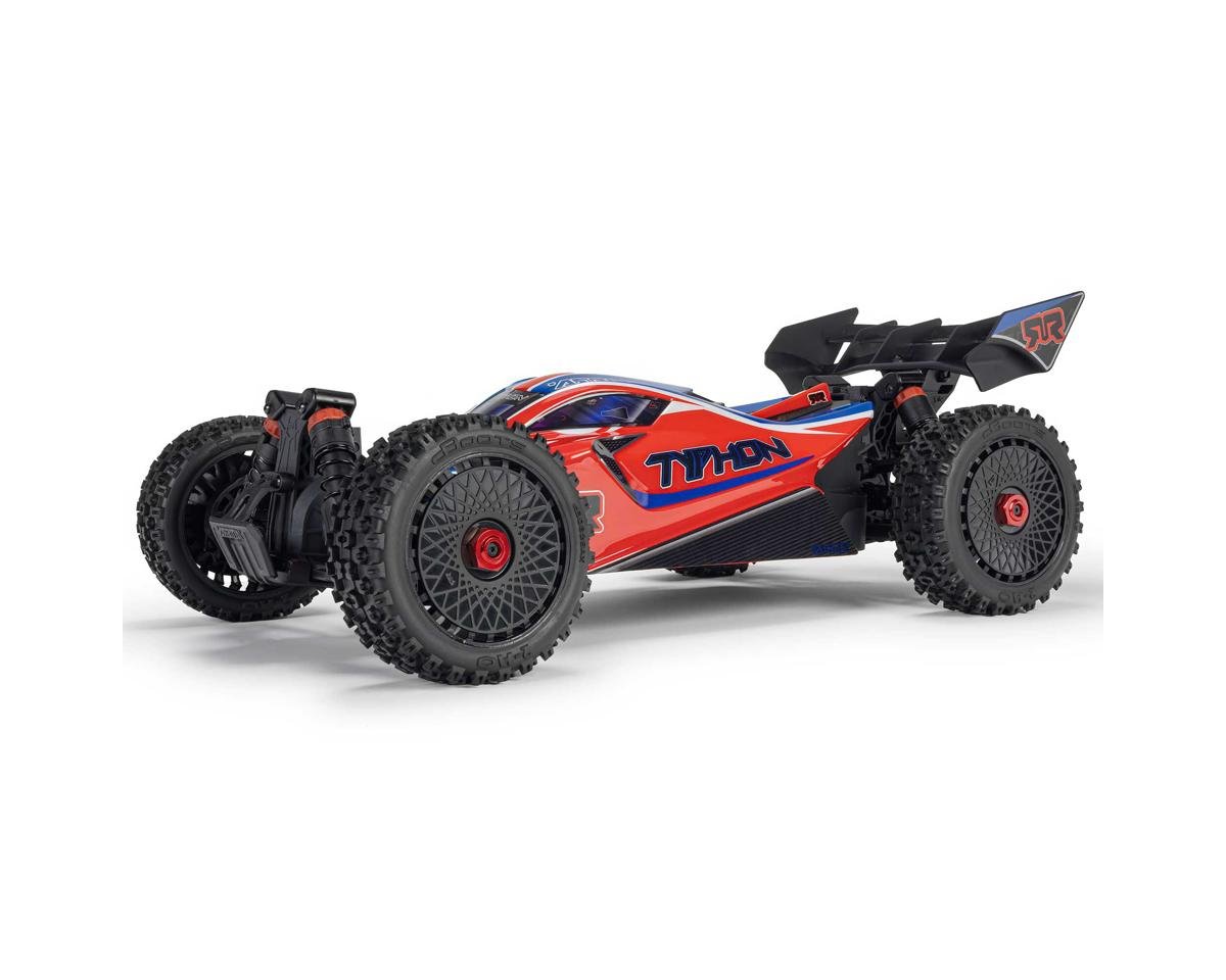 Arrma ARA4306V4T3 Typhon 223S 1/8 BLX Brushless RTR 4WD Buggy (Red) w/SLT3 2.4GHz Radio & DSC