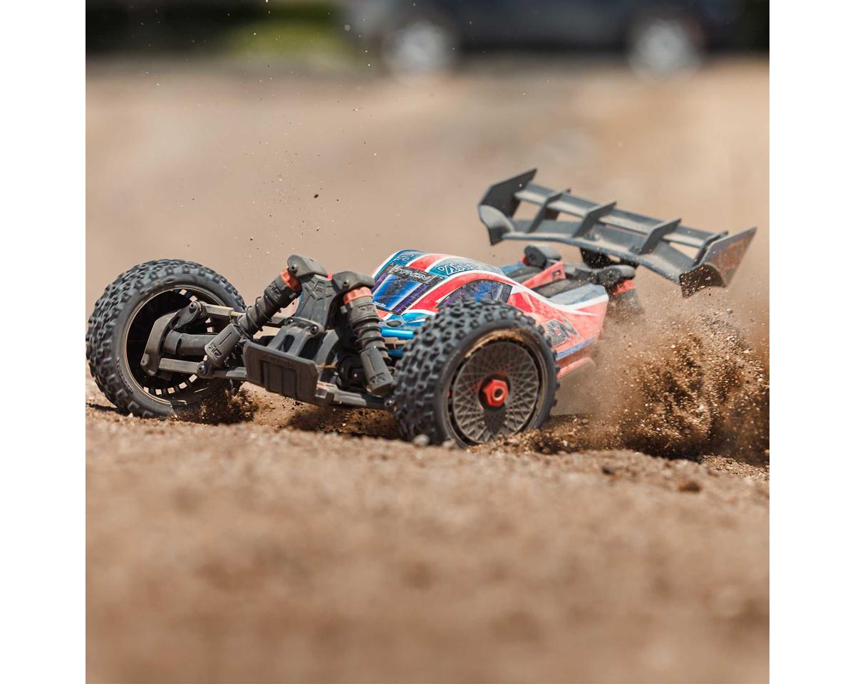 Arrma ARA4306V4T3 Typhon 223S 1/8 BLX Brushless RTR 4WD Buggy (Red) w/SLT3 2.4GHz Radio & DSC