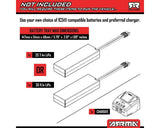 Arrma ARA4306V4T3 Typhon 223S 1/8 BLX Brushless RTR 4WD Buggy (Red) w/SLT3 2.4GHz Radio & DSC