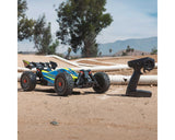 Arrma ARA4306V4T4 Typhon 223S 1/8 BLX Brushless RTR 4WD Buggy (Blue) w/SLT3 2.4GHz Radio & DSC