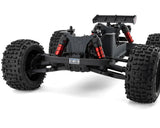 Arrma ARA4410V2T4 Outcast 4S V2 BLX Brushless RTR 1/10 Stunt Truck (Red) w/SLT3 2.4GHz Radio & Smart ESC