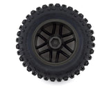 Arrma ARA550086 BLX 4x4 Dboots 'Fortress MT' 1/8 Pre-mounted Tire Set (Gun Metal) (2)