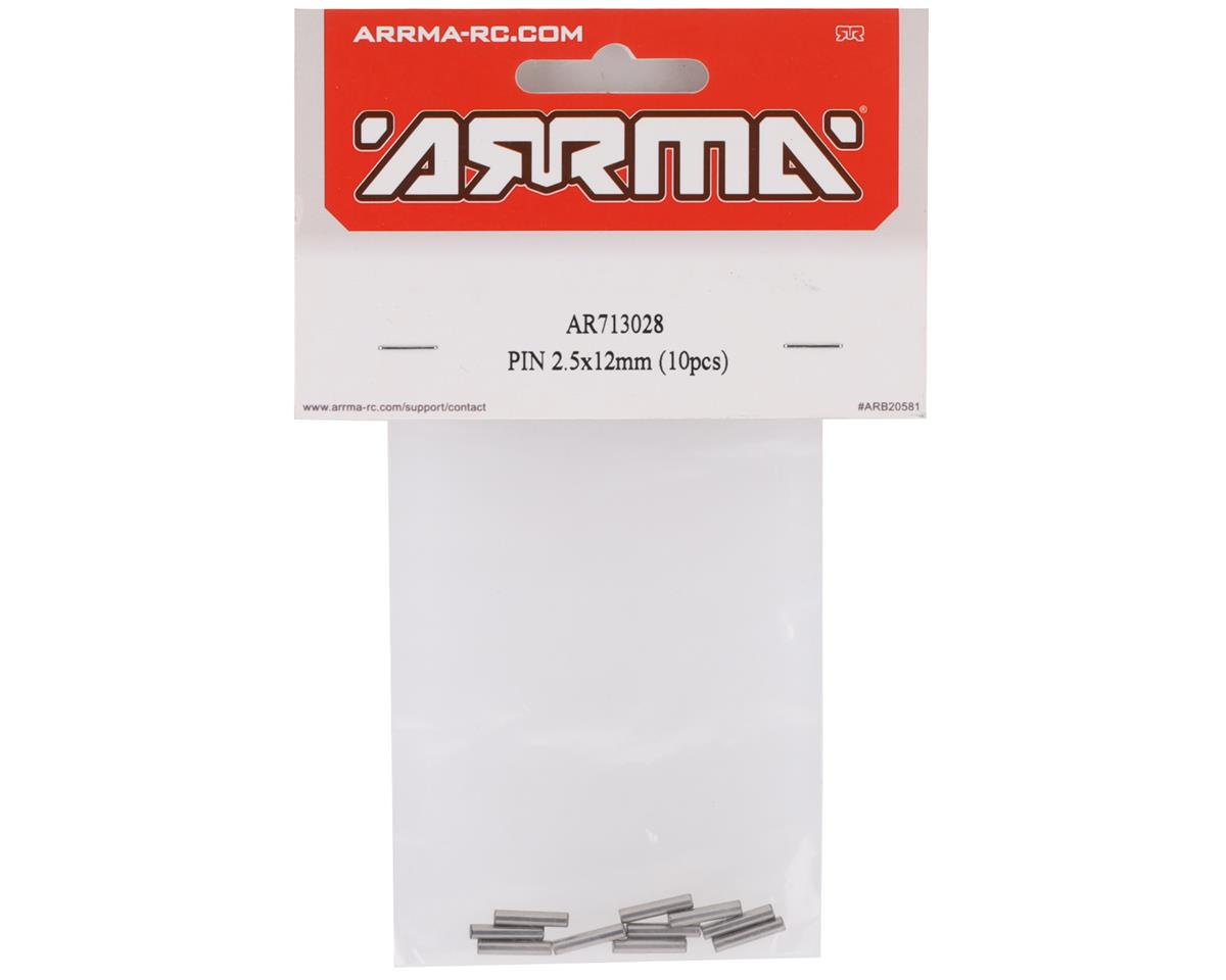 Arrma AR713028 2.5x12mm Pin Set (10)