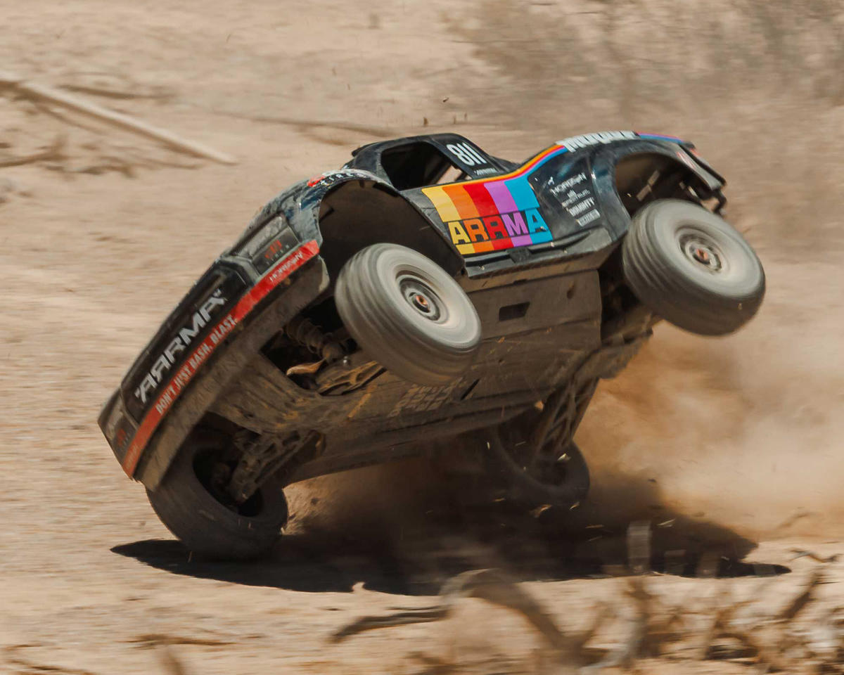 Arrma ARA7604V3T1 Mojave 6S BLX Brushless RTR 1/7 4WD RTR Desert Truck (Blue) w/2.4GHz Radio