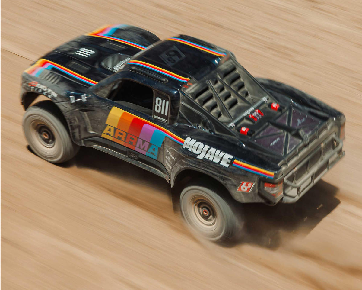Arrma ARA7604V3T1 Mojave 6S BLX Brushless RTR 1/7 4WD RTR Desert Truck (Blue) w/2.4GHz Radio