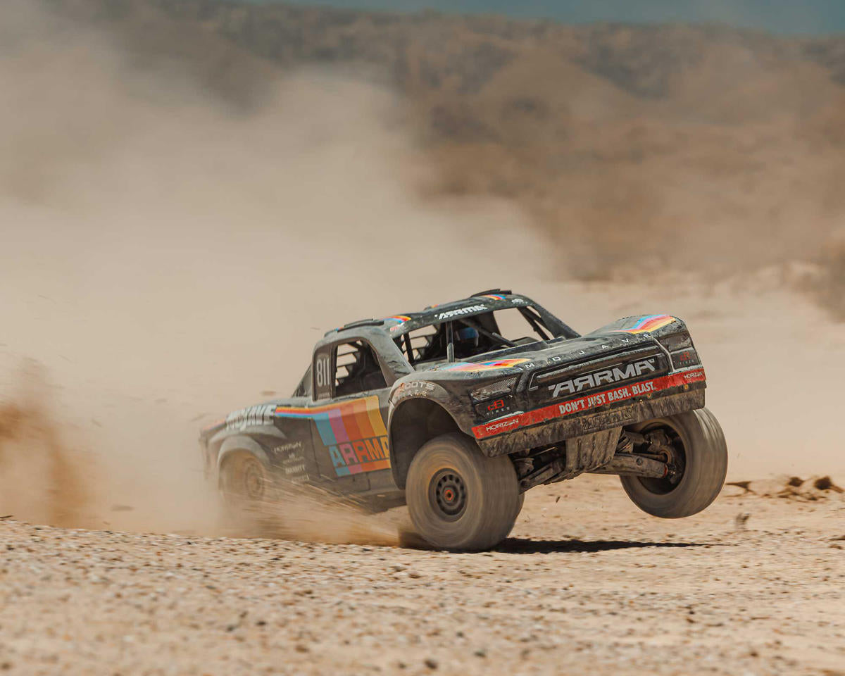 Arrma ARA7604V3T1 Mojave 6S BLX Brushless RTR 1/7 4WD RTR Desert Truck (Blue) w/2.4GHz Radio