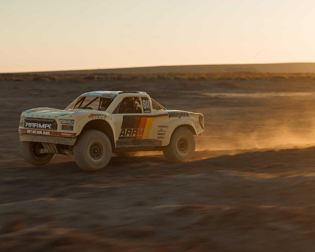 Arrma ARA7604V3T2 Mojave 6S BLX Brushless RTR 1/7 4WD RTR Desert Truck (Tan) w/2.4GHz Radio