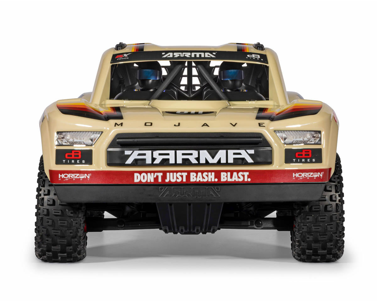 Arrma ARA7604V3T2 Mojave 6S BLX Brushless RTR 1/7 4WD RTR Desert Truck (Tan) w/2.4GHz Radio