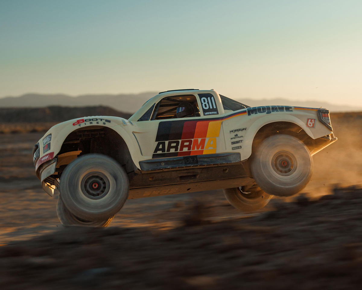 Arrma ARA7604V3T2 Mojave 6S BLX Brushless RTR 1/7 4WD RTR Desert Truck (Tan) w/2.4GHz Radio