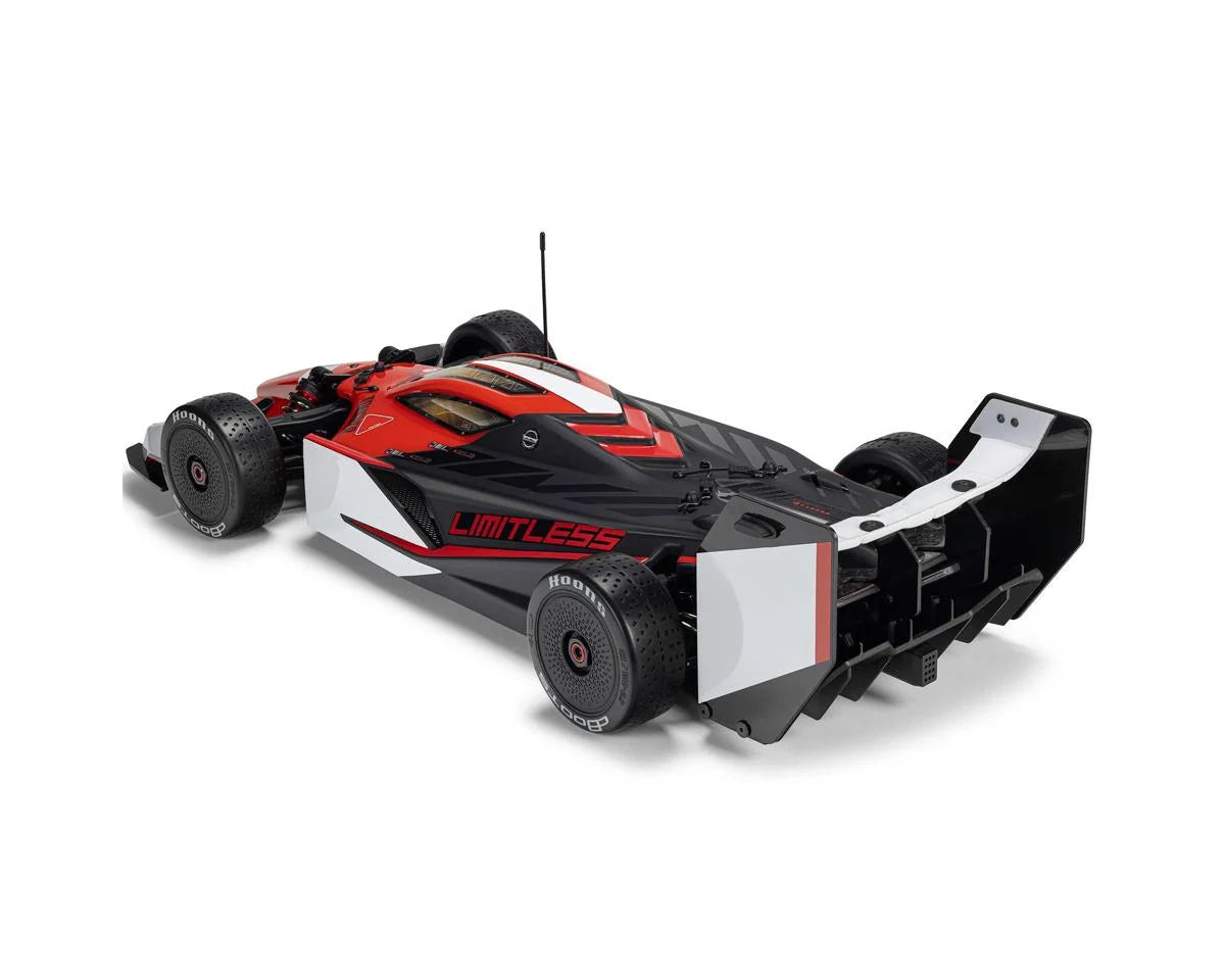 Arrma ARA7816T1 Limitless 120 8S BLX 4WD RTR Electric Brushless Street Speed (Red/Black) w/DX3 Radio, Smart ESC & AVC