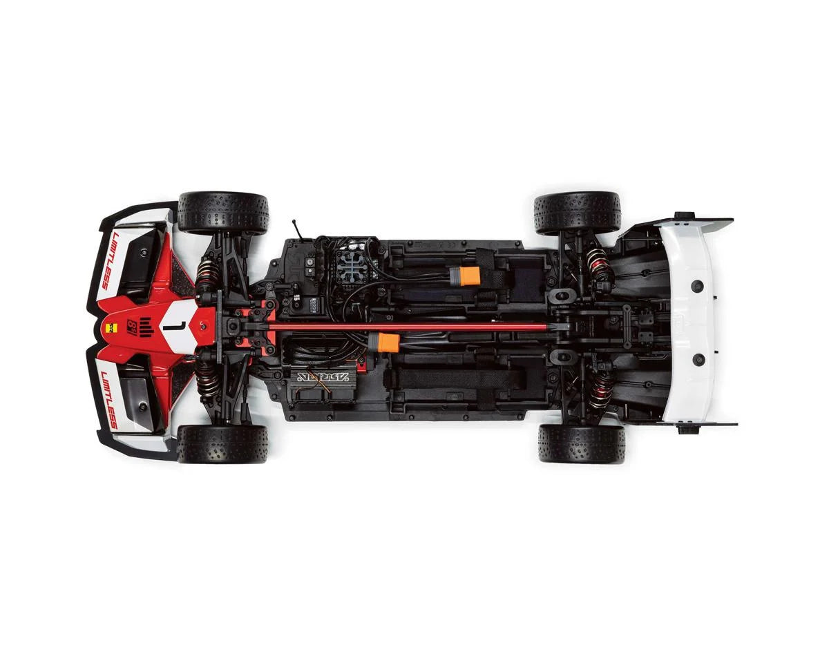 Arrma ARA7816T1 Limitless 120 8S BLX 4WD RTR Electric Brushless Street Speed (Red/Black) w/DX3 Radio, Smart ESC & AVC