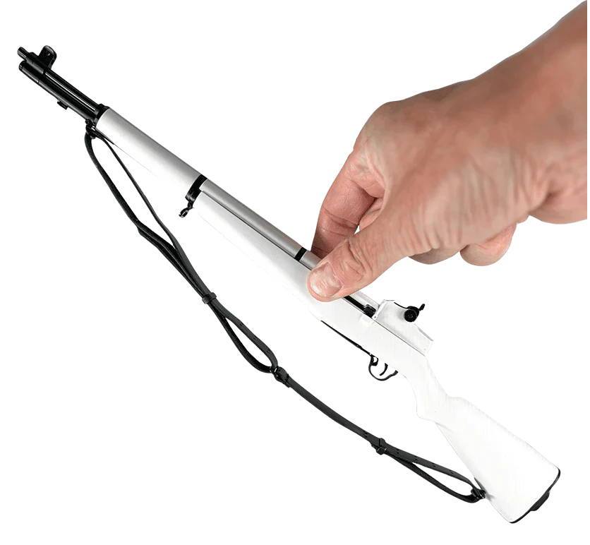 Goat Guns 1/3 Scale Diecast Arctic Kit Special White Edition SVD Sniper, M1 Garand, FN SCAR Combo