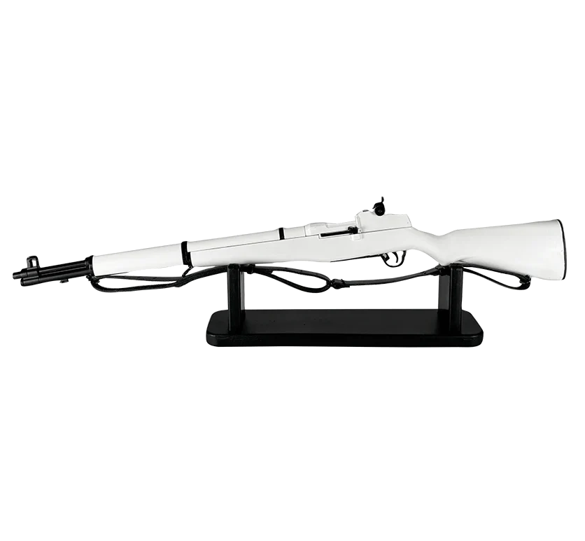 Goat Guns 1/3 Scale Diecast Arctic Kit Special White Edition SVD Sniper, M1 Garand, FN SCAR Combo