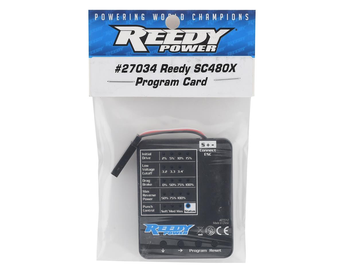 REEDY POWER 27034 SC480X Program Card