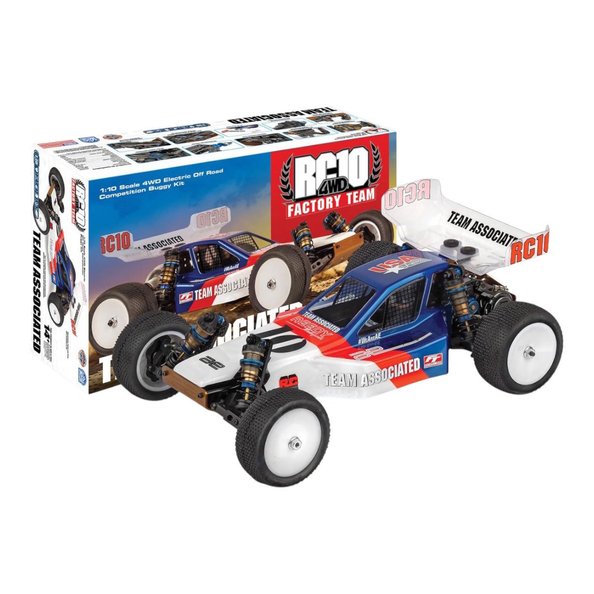Associated RC10 4WD Factory Team Kit 6055