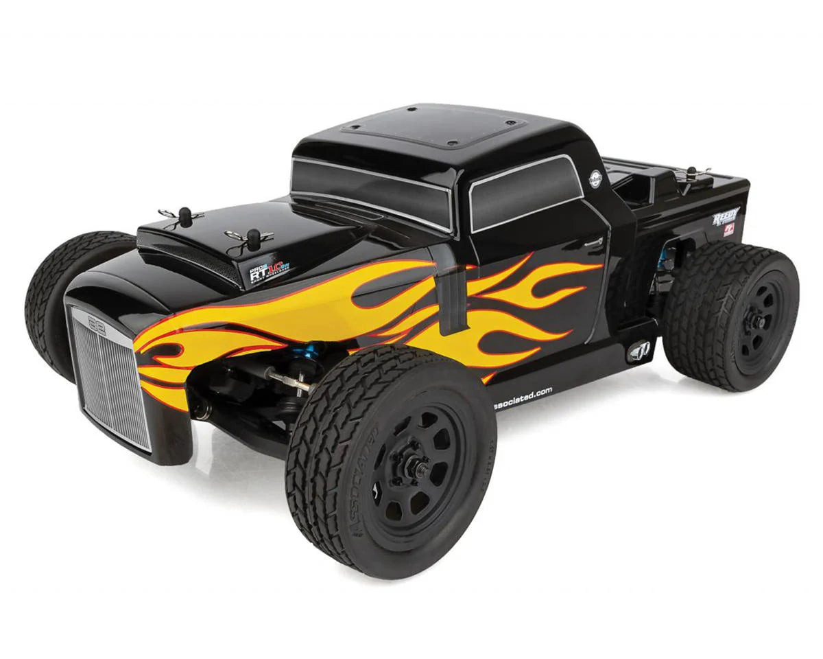 Team Associated ASC70024 Pro2 RT10SW 2WD RTR Camión eléctrico Hot Rod (negro) con radio de 2,4 GHz