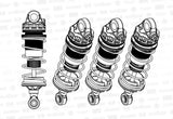 Associated 90053 RC10B6 Builder's Support Kit 2