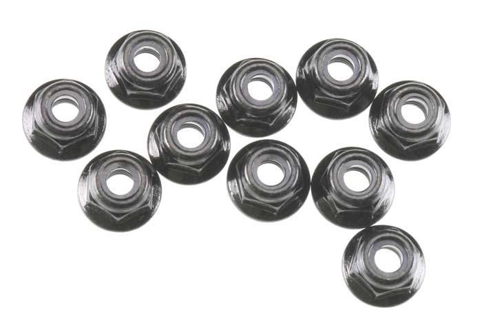 Axial AXA1045 SCX10 /II AX10 EXO Wraith MAX-D Score Nylon Locknut M4 Bomber