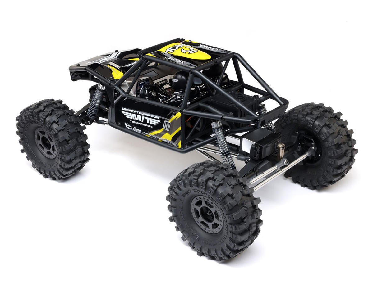 Axial UTB10 AXI-1543T2 Capra 1.9 4WS Unlimited Trail Buggy 1/10 RTR 4WD Rock Crawler (Yellow)