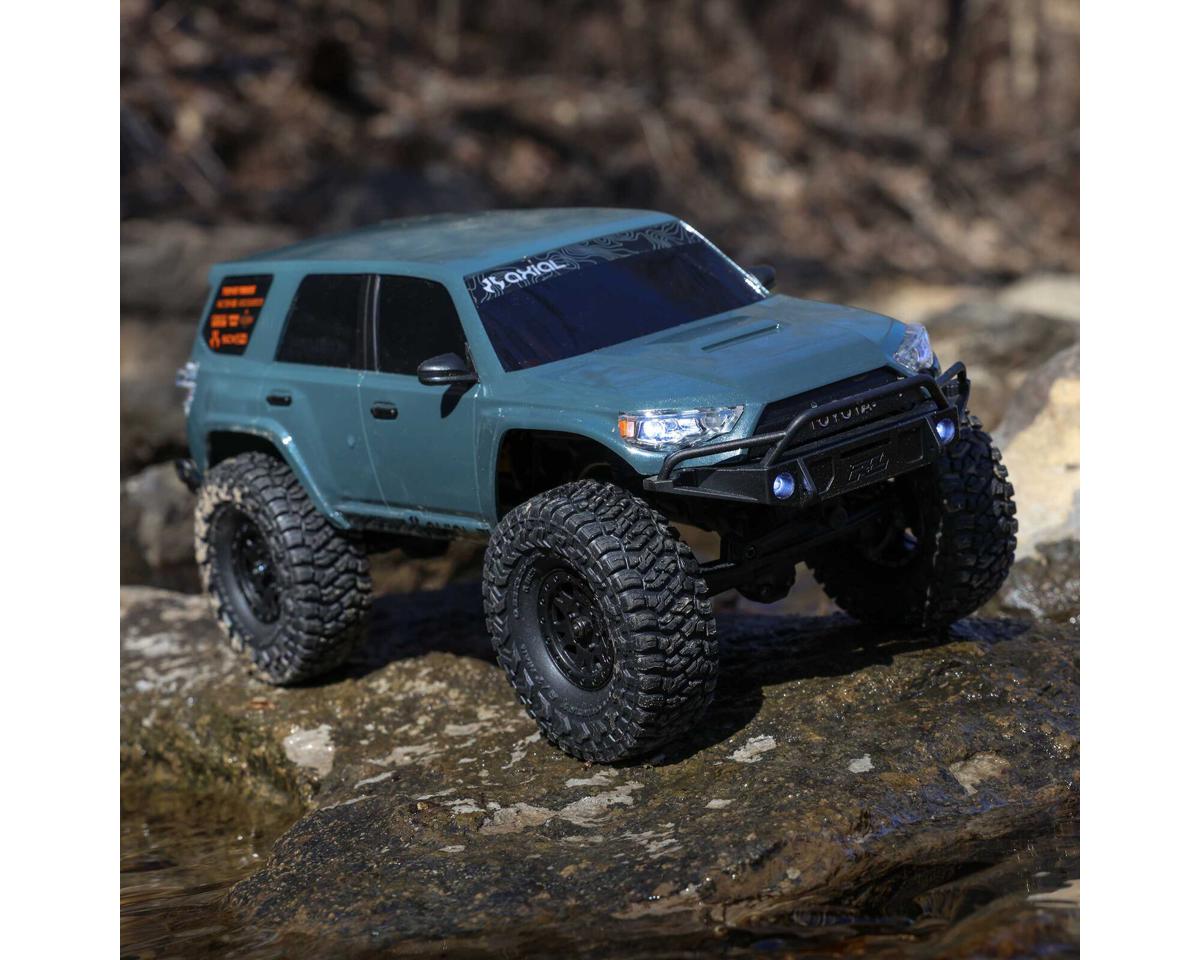 Axial AXI-2035T2 SCX24 Toyota 4Runner 1/24 4WD RTR Scale Mini Crawler (Grey) w/2.4GHz Radio, Battery & Charger