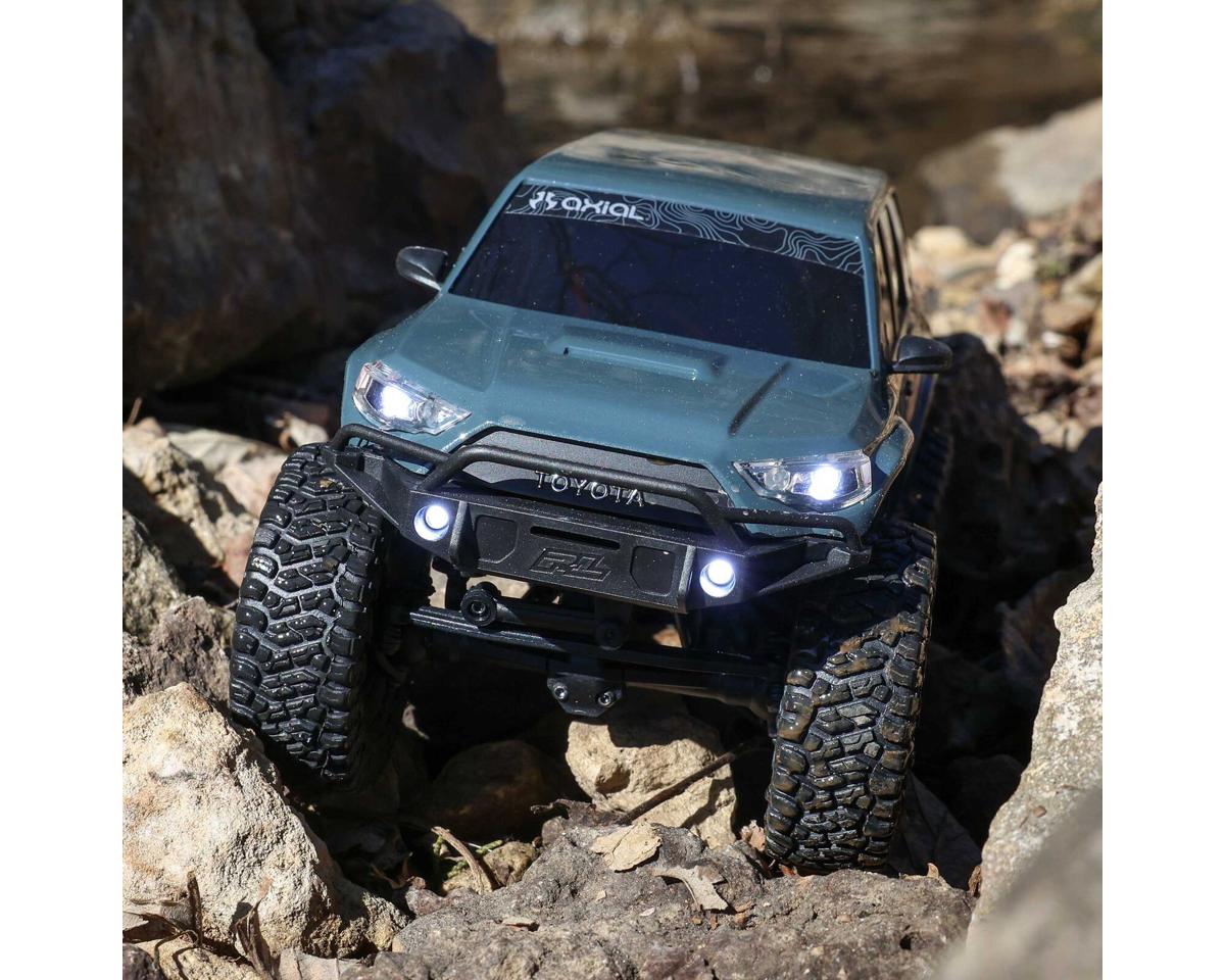 Axial AXI-2035T2 SCX24 Toyota 4Runner 1/24 4WD RTR Scale Mini Crawler (Grey) w/2.4GHz Radio, Battery & Charger
