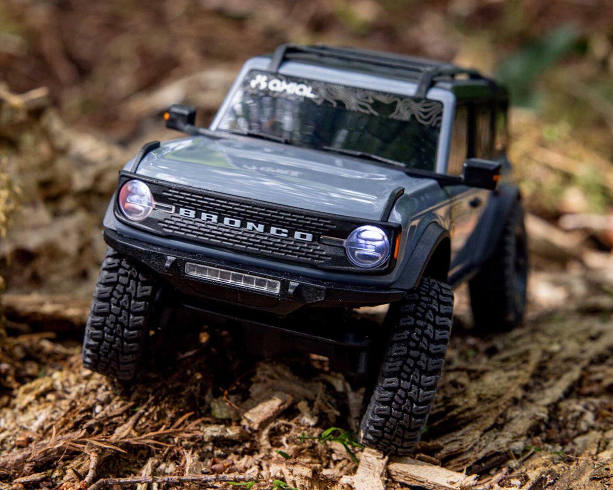 Axial AXI-2048T2 SCX30 Ford Bronco 1/30 4WD RTR Scale Mini Crawler w/2.4GHz Radio, Battery & Charger