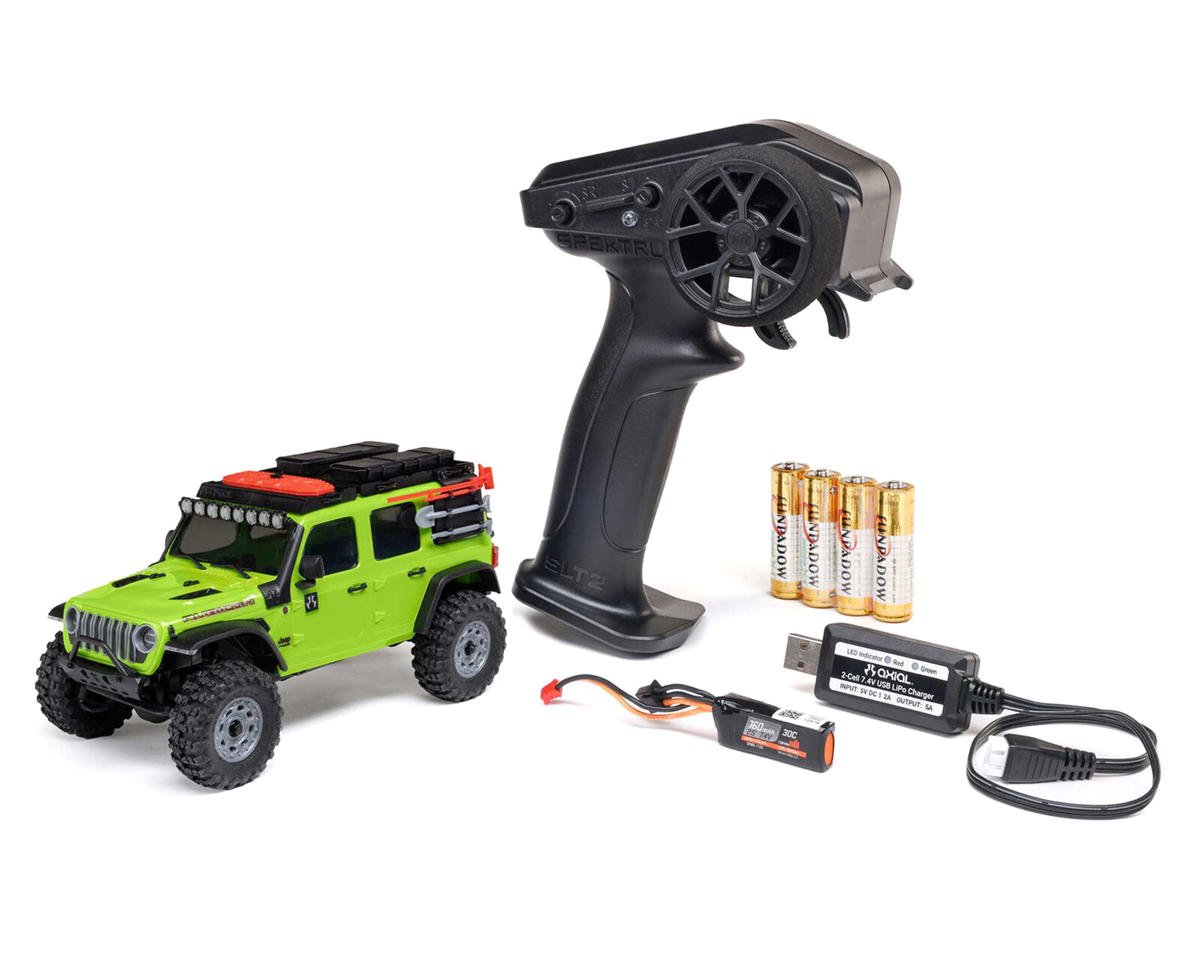Axial AXI-2261T1 SCX30 Jeep Wrangler JLU 1/30 4WD RTR Scale Mini Crawler w/2.4GHz Radio, Battery & Charger
