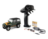 Axial AXI-3273T2 SCX30 Jeep CJ-7 Renegade 1/30 4WD RTR Scale Mini Crawler (Classic Version) (Green) w/2.4GHz Radio, Battery & Charger