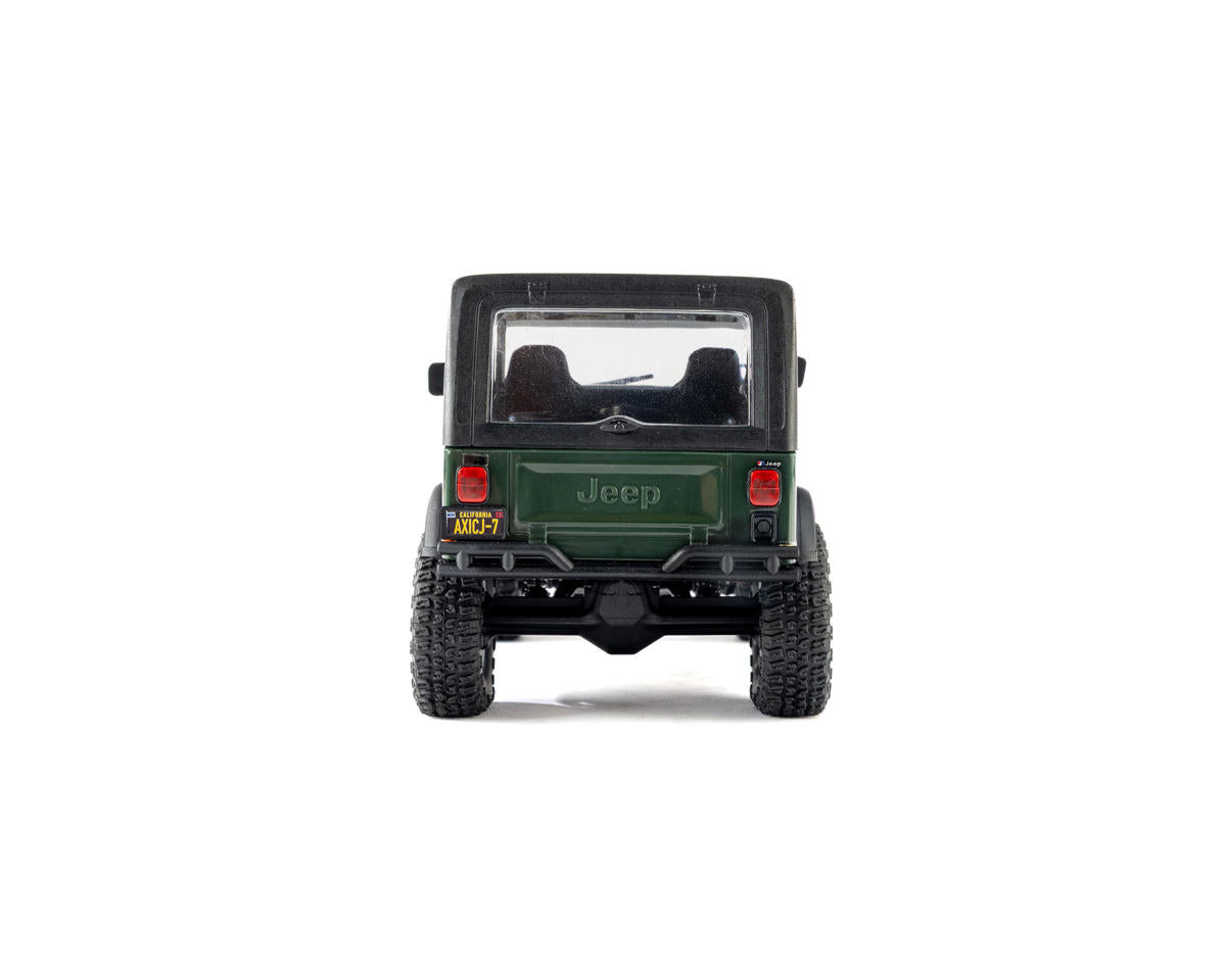 Axial AXI-3273T2 SCX30 Jeep CJ-7 Renegade 1/30 4WD RTR Scale Mini Crawler (Classic Version) (Green) w/2.4GHz Radio, Battery & Charger