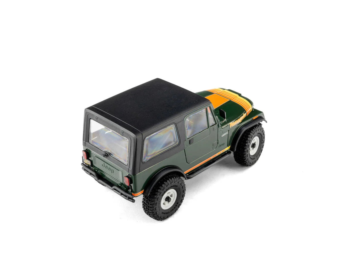 Axial AXI-3273T2 SCX30 Jeep CJ-7 Renegade 1/30 4WD RTR Scale Mini Crawler (Classic Version) (Green) w/2.4GHz Radio, Battery & Charger
