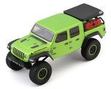 Axial AXI00005V2T3 SCX24 Jeep JT Gladiator 1/24 4WD RTR Scale Mini Crawler (Green) w/2.4GHz Radio