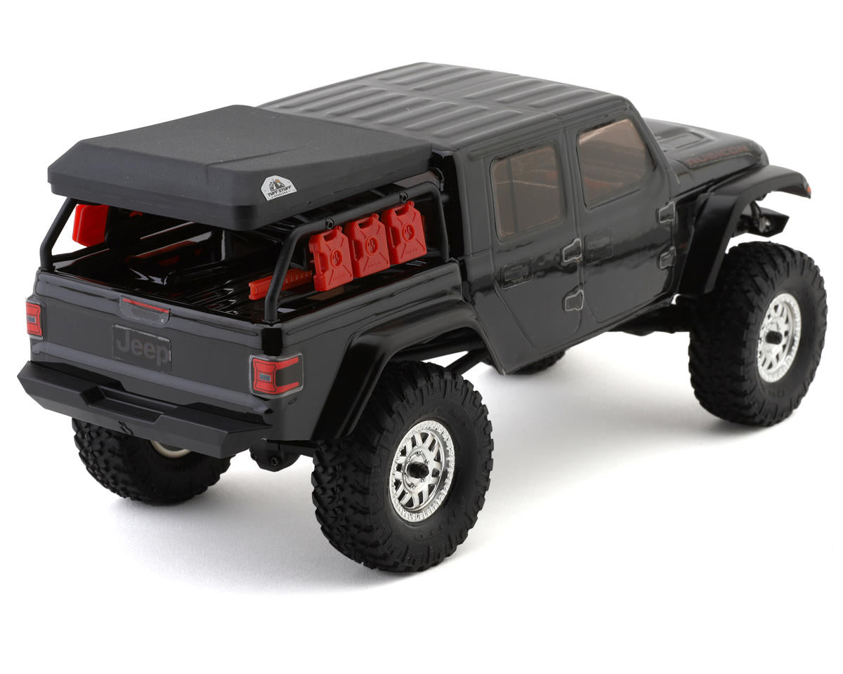 Axial AXI00005V2T5 SCX24 Jeep JT Gladiator 1/24 4WD RTR Scale Mini Crawler (Black) w/2.4GHz Radio
