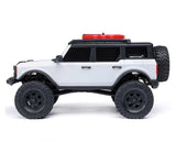 Axial AXI00006V2T4 SCX24 Ford Bronco Hard Body 1/24 4WD RTR Scale Mini Crawler (White) w/2.4GHz Radio, Battery & Charger