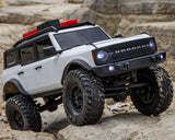 Axial AXI00006V2T4 SCX24 Ford Bronco Hard Body 1/24 4WD RTR Scale Mini Crawler (White) w/2.4GHz Radio, Battery & Charger