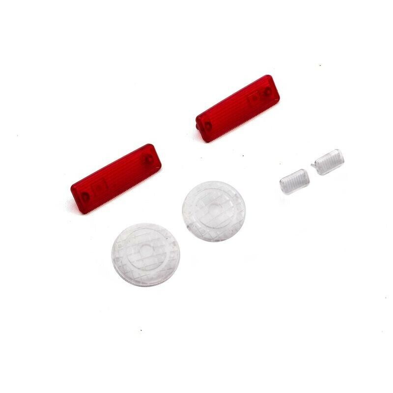 Axial AXI230035 Headlight Tail Light Lense Early Bronco: SCX10 III