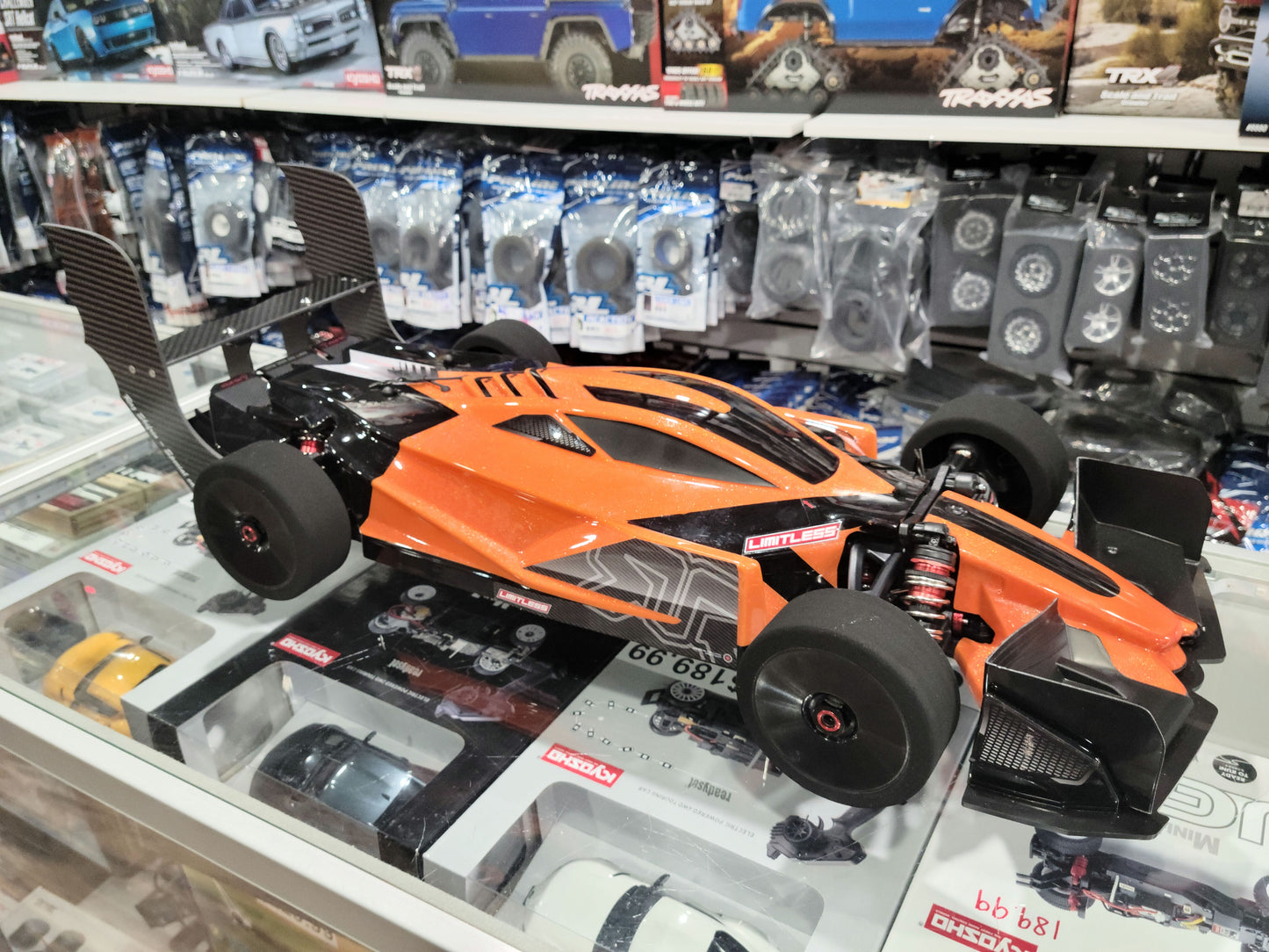 IRonManRc Custom ARRMA LIMITLESS V2 BUILD RTR W CUSTOM PAINTED BODY *CONQUER 6S*