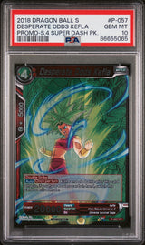 2018 DRAGON BALL SUPER DESPERATE ODDS KEFLA #P-057 - PSA 10