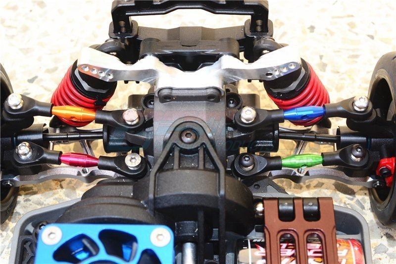 GPM RACING GT160 TRAXXAS 4WD GT4 TEC 2.0 Aluminum Tie Rods - 31pc set - GPM GT160  [GT160]