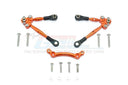 GPM RACING GT049F TRAXXAS 4WD GT4 TEC 2.0 Aluminum Front Tie Rods With Stabilizer For C Hub -13pc set
