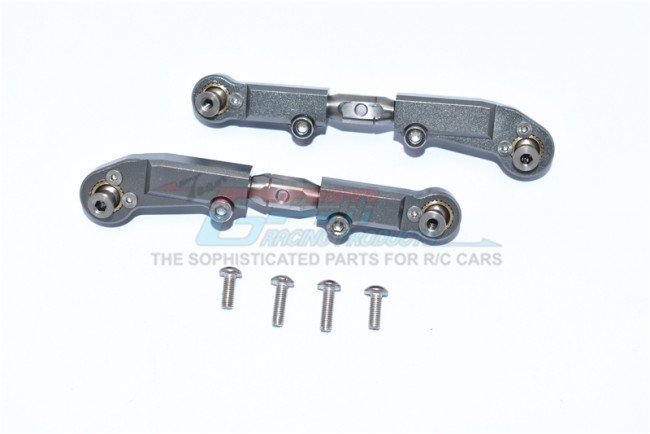 GPM MAF162S ARRMA LIMITLESS ALL-ROAD SPEED BASH Aluminum+Stainless Steel Adjustable Front Steering Tie Rod - 6pc set