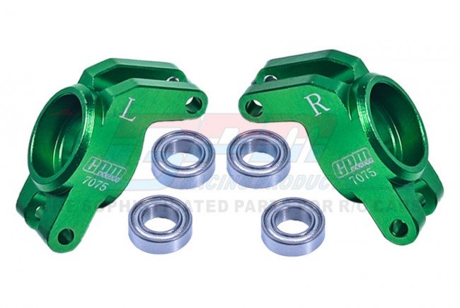 GPM RACING MGG022 SILVER ARRMA GRANITE GROM MEGA Monster Truck Aluminum 7075 Rear Hub(larger Inner Bearings)